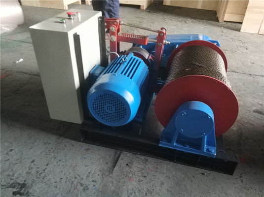 10T 25T Mining Endless Electric Wire Rope Winch Material Lifting