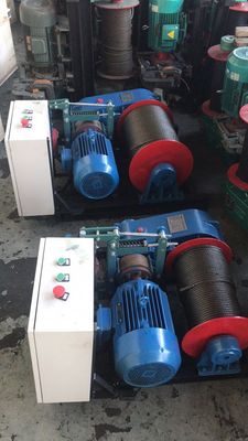 30kw 80T Lightweight Lifting Electric Wire Rope Winch