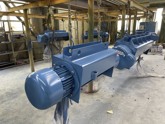 Normal Headroom Electric Wire Rope Hoist With Monorail Trolley