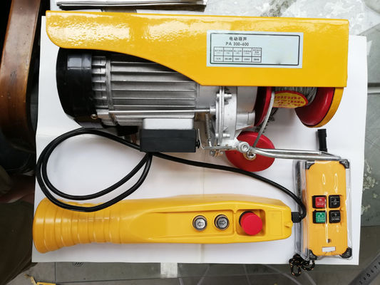 Wire Rope Crane Hoist Fast Type From PA 200-PA 990 With Emergency Stop Switch