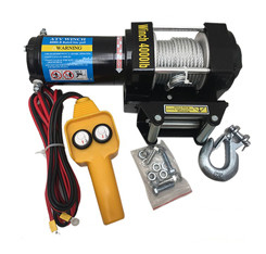 12v 24v car winch 4500lbs 6000lbs 12000lbs electric winches