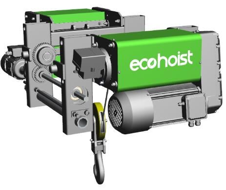 변하기 쉬운 드는 속도 이동 속도 3.2T 5T 10T 16T 20T를 가진 전기 철사 밧줄 호이스트 유럽 유형